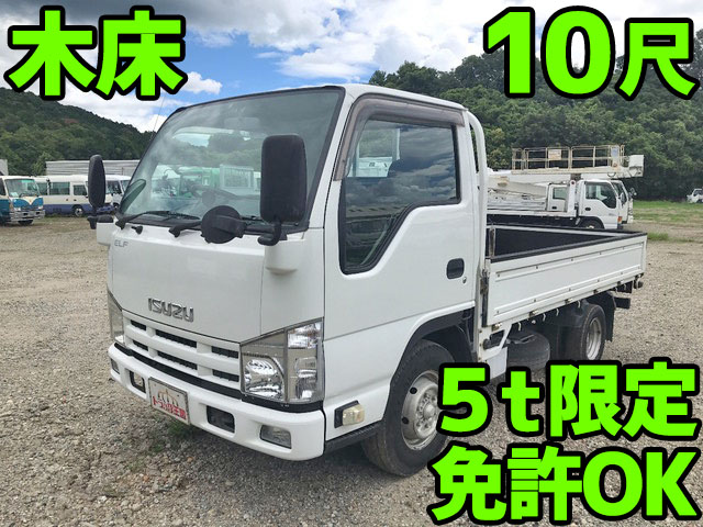 ISUZU Elf Flat Body BKG-NHR85A 2010 187,913km