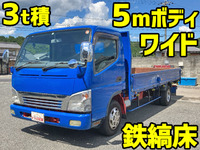 MITSUBISHI FUSO Canter Flat Body PDG-FE82D 2008 164,699km_1