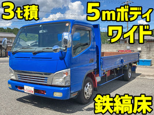 MITSUBISHI FUSO Canter Flat Body PDG-FE82D 2008 164,699km_1