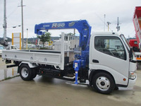 HINO Dutro Truck (With 4 Steps Of Cranes) BDG-XZU344M 2009 90,000km_3