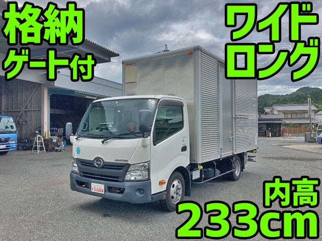 HINO Dutro Aluminum Van TKG-XZU710M 2016 86,187km