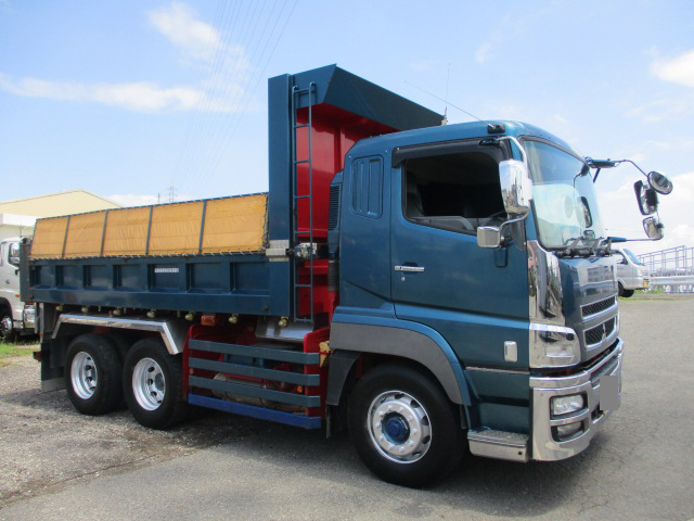 MITSUBISHI FUSO Super Great Dump QKG-FV50VX 2014 516,000km