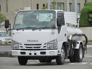 ISUZU Elf Vacuum Truck TPG-NKR85AN 2015 116,000km_1