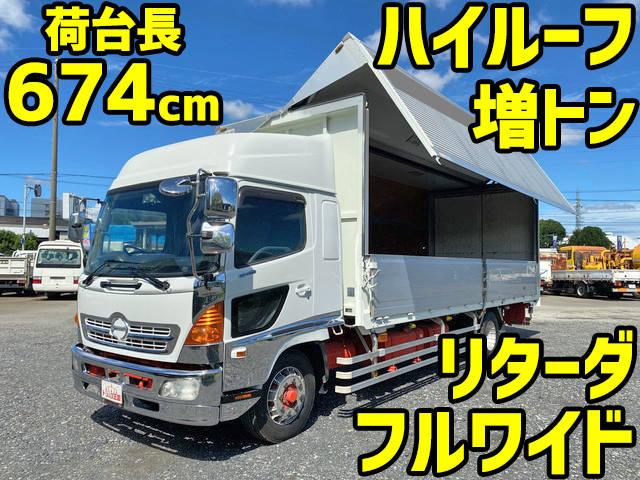 HINO Ranger Aluminum Wing BDG-FE8JMWG 2007 808,038km