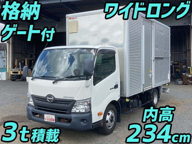 HINO Dutro Aluminum Van TKG-XZU710M 2016 131,224km