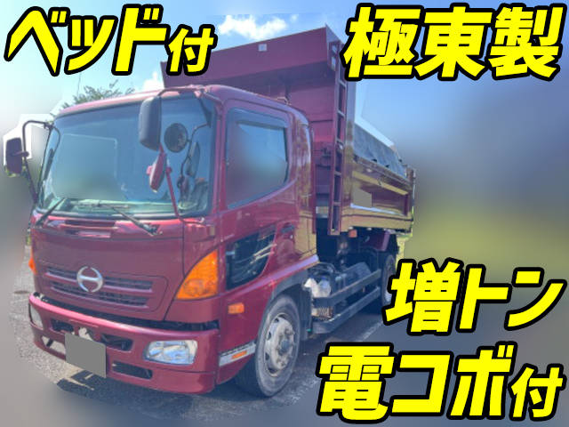 HINO Ranger Dump LDG-FE7JEAA 2010 369,783km