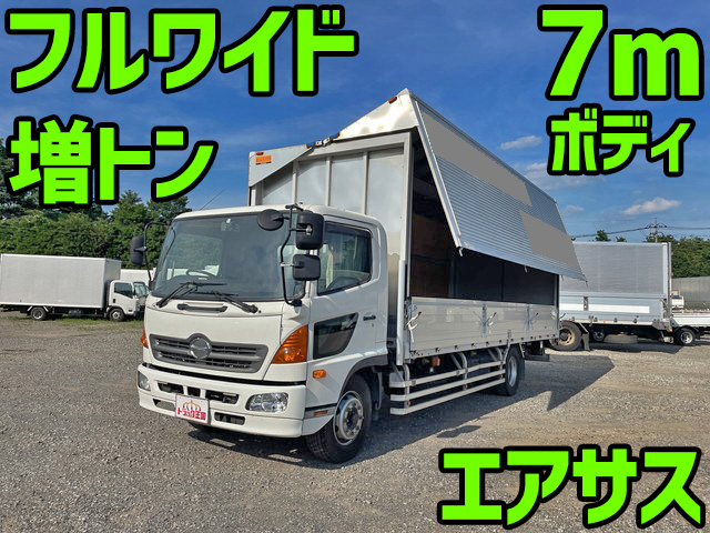 HINO Ranger Aluminum Wing LKG-FJ7JLAG 2011 613,761km