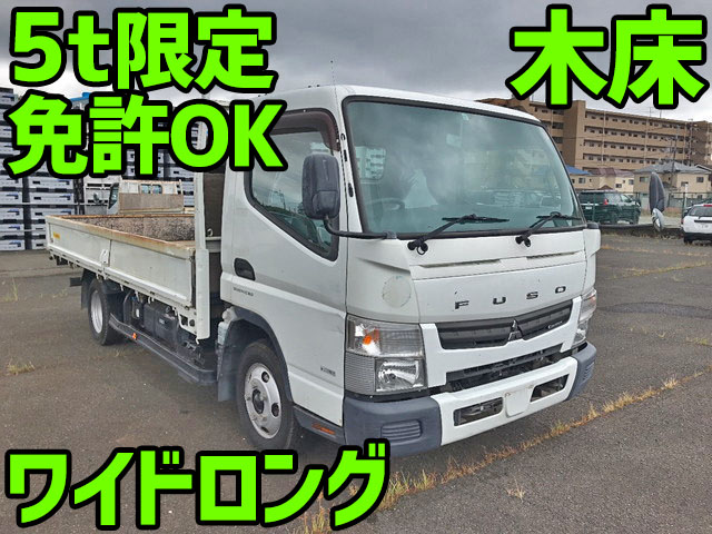 MITSUBISHI FUSO Canter Flat Body TKG-FEB50 2015 75,143km