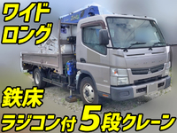 MITSUBISHI FUSO Canter Truck (With 5 Steps Of Cranes) TKG-FEB80 2013 109,416km_1