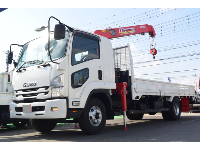 ISUZU Forward Truck (With 4 Steps Of Cranes) TKG-FRR90S2 2015 63,000km