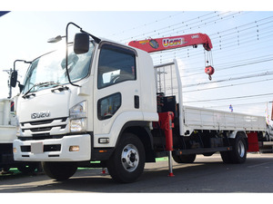 ISUZU Forward Truck (With 4 Steps Of Cranes) TKG-FRR90S2 2015 63,000km_1