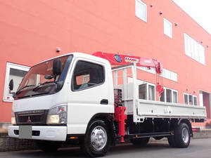 MITSUBISHI FUSO Canter Truck (With 5 Steps Of Cranes) PA-FE83DGY 2006 153,000km_1