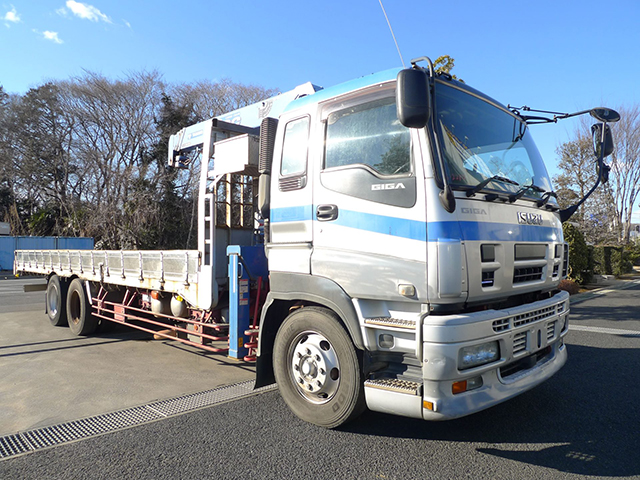 ISUZU Giga Truck (With 4 Steps Of Cranes) PDG-CYM77V8 2009 551,000km