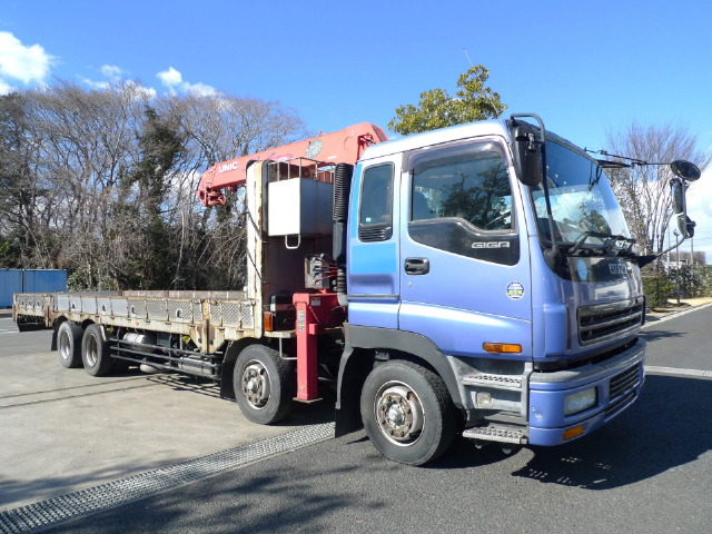 ISUZU Giga Truck (With 4 Steps Of Cranes) KL-CYJ51W3 2001 326,000km