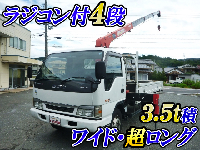 ISUZU Elf Truck (With 4 Steps Of Cranes) KR-NPR72PR 2003 285,399km