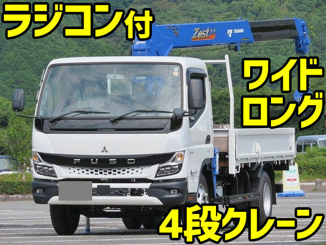 MITSUBISHI FUSO Canter Truck (With 4 Steps Of Cranes) 2PG-FEB80 2021 1,000km