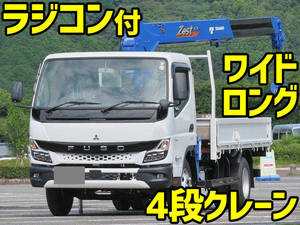 MITSUBISHI FUSO Canter Truck (With 4 Steps Of Cranes) 2PG-FEB80 2021 1,000km_1