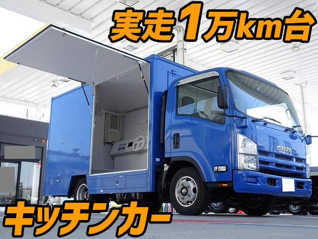 ISUZU Elf Mobile Catering Truck BKG-NNR85AN 2008 13,000km