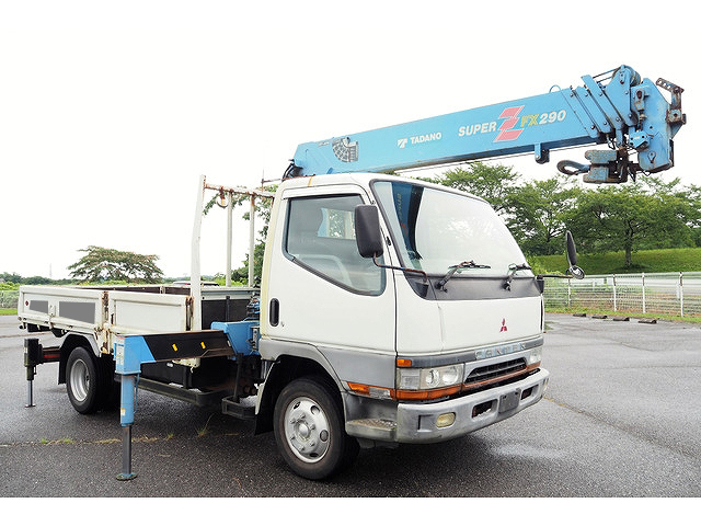 MITSUBISHI FUSO Canter Truck (With 5 Steps Of Cranes) KC-FE642E 1999 125,000km