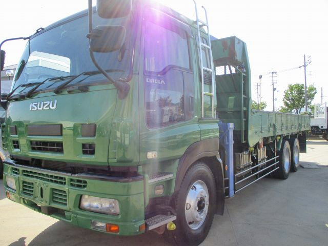 ISUZU Giga Truck (With 5 Steps Of Cranes) PDG-CYM77R8 2009 177,000km