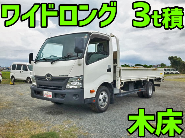 HINO Dutro Flat Body TKG-XZU710M 2015 155,419km