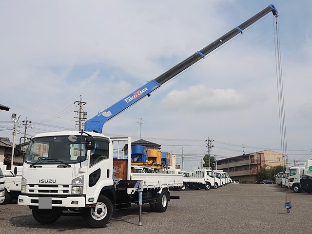 ISUZU Forward Truck (With 4 Steps Of Cranes) PKG-FRR90S2 2007 64,300km