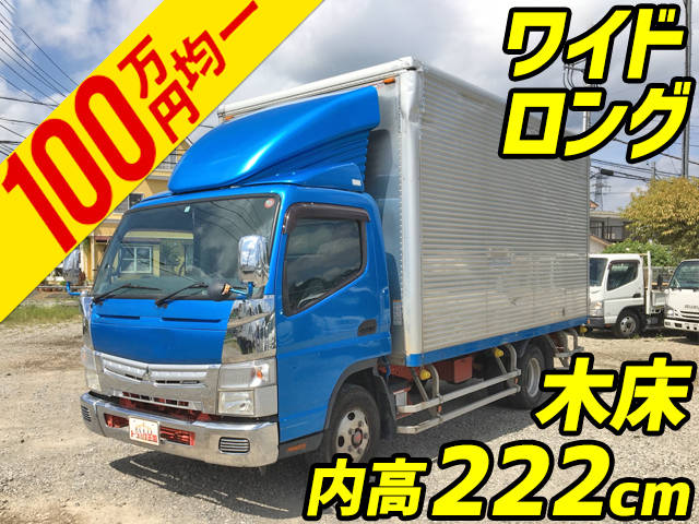 MITSUBISHI FUSO Canter Aluminum Van TKG-FEB50 2013 379,312km