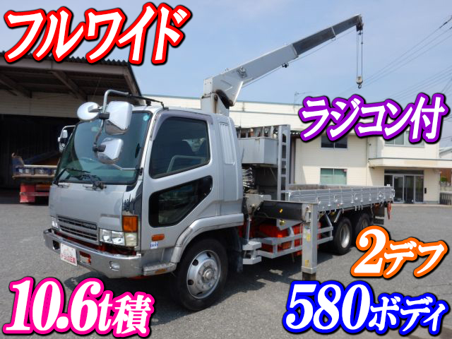 MITSUBISHI FUSO Fighter Truck (With 3 Steps Of Cranes) KL-FQ61FM 2001 868,335km