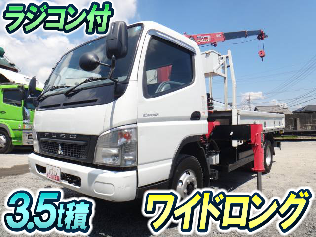 MITSUBISHI FUSO Canter Truck (With 3 Steps Of Unic Cranes) PDG-FE83DY 2008 275,877km