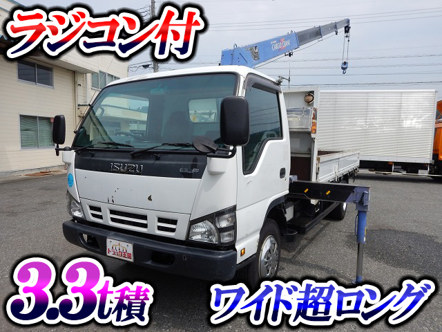 ISUZU Elf Truck (With 4 Steps Of Cranes) PA-NPR81R 2004 376,549km