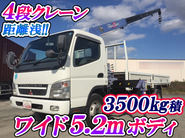 MITSUBISHI FUSO Canter Truck (With 4 Steps Of Cranes) PA-FE83DJZ 2006 26,300km