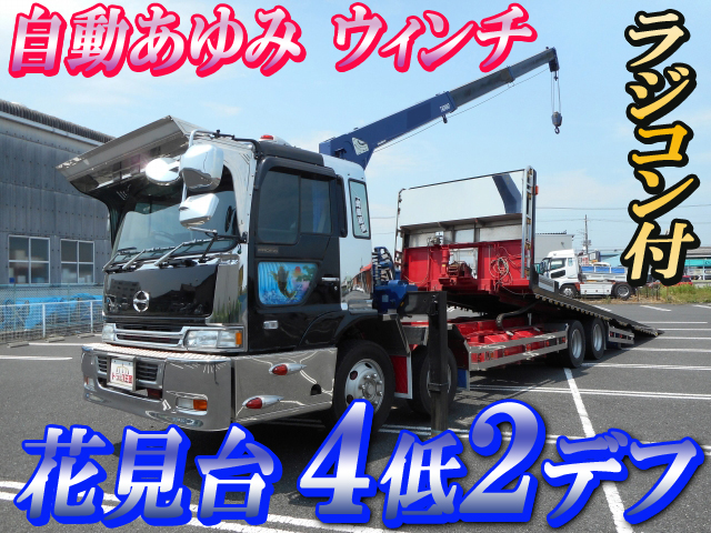 HINO Profia Safety Loader (With 3 Steps Of Cranes) KC-FW3FWCA 1997 653,454km
