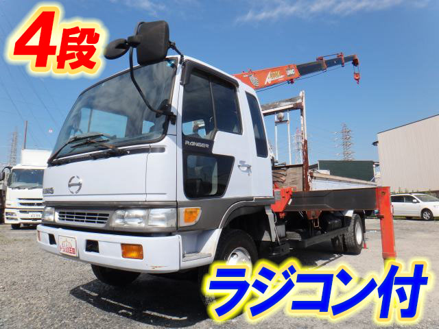 HINO Ranger Truck (With 4 Steps Of Unic Cranes) KC-FD1JJBA 1996 180,936km