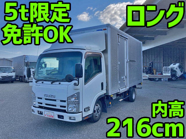 ISUZU Elf Aluminum Van TKG-NLR85AN 2013 241,673km