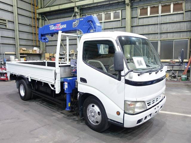 TOYOTA Toyoace Truck (With 4 Steps Of Cranes) KK-XZU341 2003 55,000km