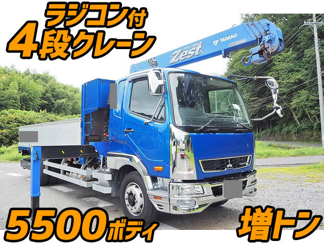 MITSUBISHI FUSO Fighter Truck (With 4 Steps Of Cranes) 2KG-FK62FZ 2018 107,000km
