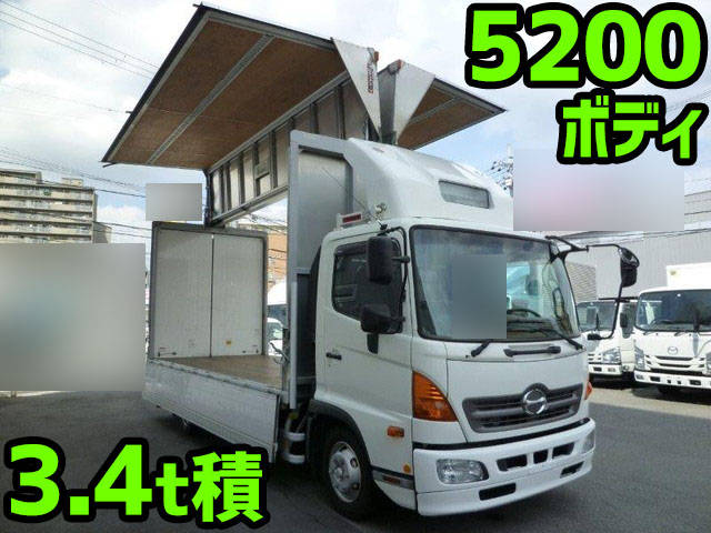 HINO Ranger Aluminum Wing TKG-FC9JHAA 2014 571,638km