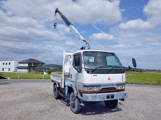 MITSUBISHI FUSO Canter Truck (With 3 Steps Of Cranes) KC-FG538B 1999 147,000km_1