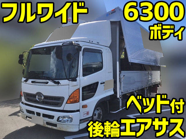 HINO Ranger Aluminum Wing TPG-FD7JLAG 2017 606,184km