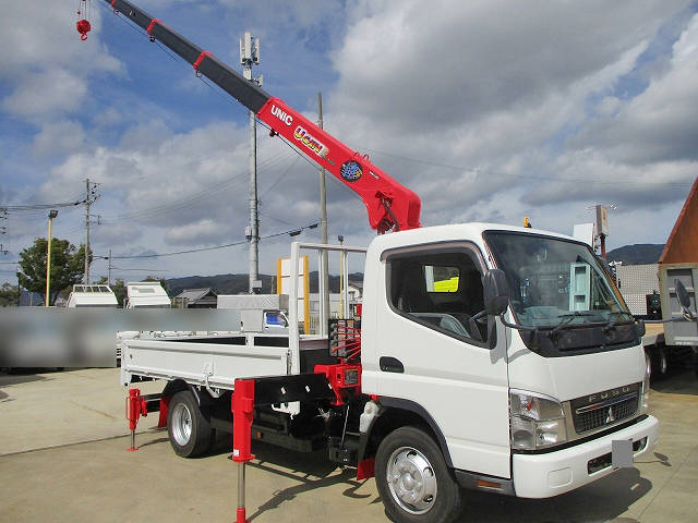 MITSUBISHI FUSO Canter Truck (With 5 Steps Of Cranes) PDG-FE83DY 2010 154,000km