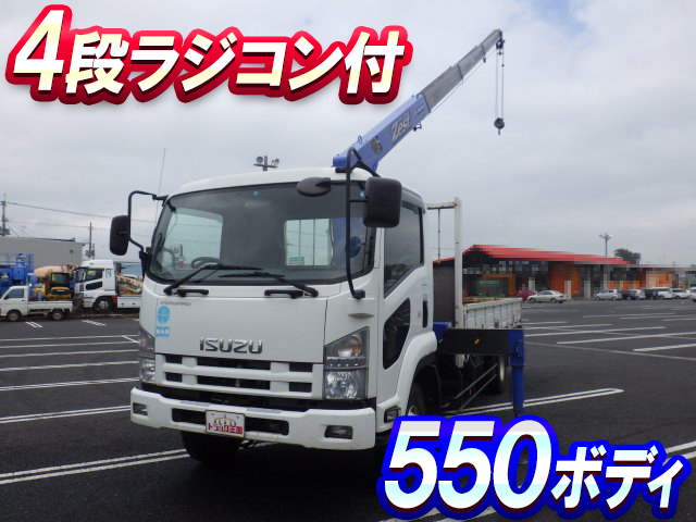 ISUZU Forward Truck (With 4 Steps Of Cranes) PKG-FRR90S1 2008 147,943km