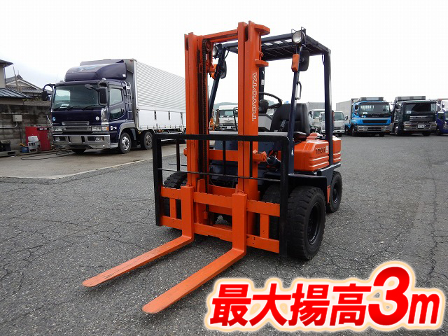 TOYOTA  Forklift 5FD25 1989 8,277h