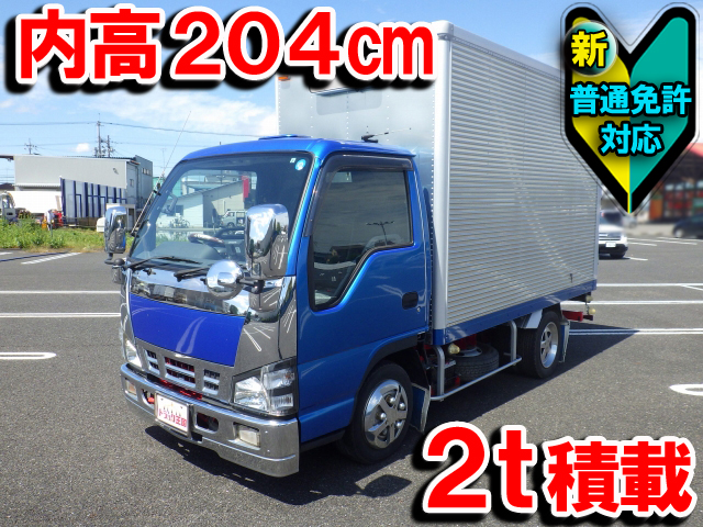 ISUZU Elf Aluminum Van PB-NKR81AN 2006 186,863km