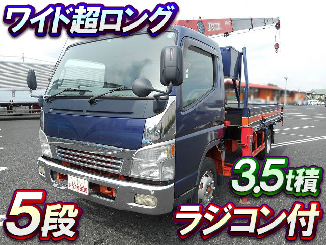 MITSUBISHI FUSO Canter Truck (With 5 Steps Of Unic Cranes) PA-FE83DGY 2005 335,594km