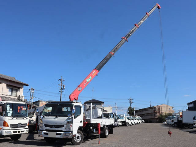 MITSUBISHI FUSO Canter Truck (With 6 Steps Of Cranes) TKG-FEC90 2014 118,000km