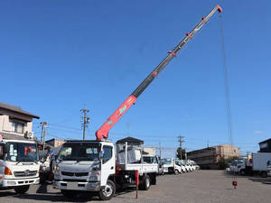 MITSUBISHI FUSO Canter Truck (With 6 Steps Of Cranes) TKG-FEC90 2014 118,000km_1