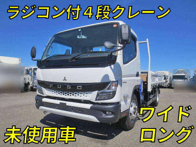 MITSUBISHI FUSO Canter Truck (With 4 Steps Of Cranes) 2RG-FEB80 2022 600km