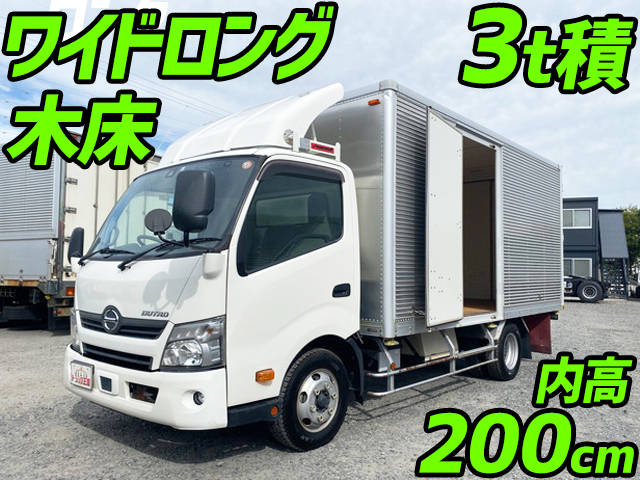 HINO Dutro Aluminum Van TKG-XZU712M 2017 155,623km