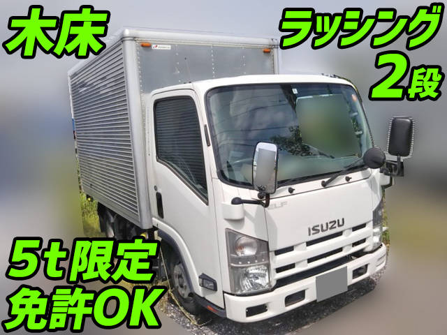 ISUZU Elf Aluminum Van TKG-NLR85AN 2013 199,708km