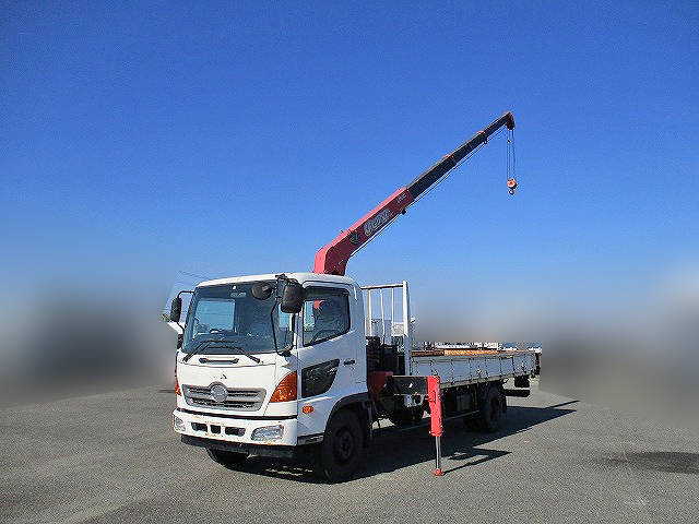 HINO Ranger Truck (With 4 Steps Of Cranes) SDG-FC9JKAP 2012 53,317km